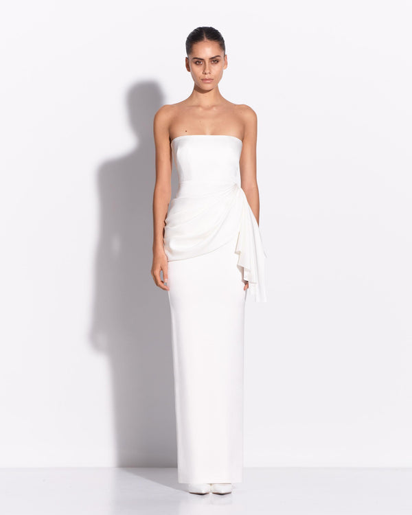 RTW Edit - Strapless Corset Tiered Gown