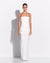 RTW Edit - Strapless Longline Draped Column Gown
